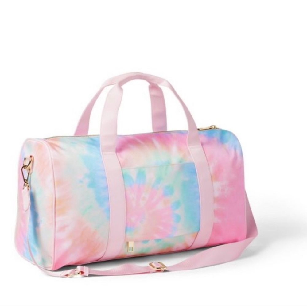 🌈Stoney Clover Lane x Target - Rainbow Tie-Dye Duffle Bag - NWT🌈